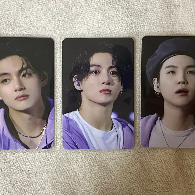 방탄소년단 정국 옛투컴 인 시네마 1주차 특전 포카 판매 태형 윤기 뷔