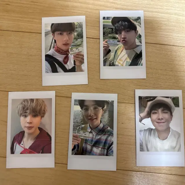 방탄소년단 2021 시즌그리팅 폴라 포카