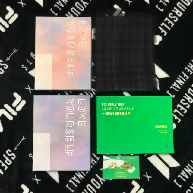 방탄 럽셀콘 스픽콘 DVD 디비디 포카 BTS LYS SYS POCA