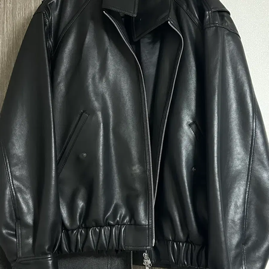 DOFFJASON | 도프제이슨 Doffjason Cowhide Single Leather Jacket S