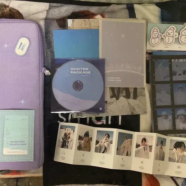 방탄소년단 bts 2021 윈터패키지 풀셋 양도 필름 태형 뷔 포카 진