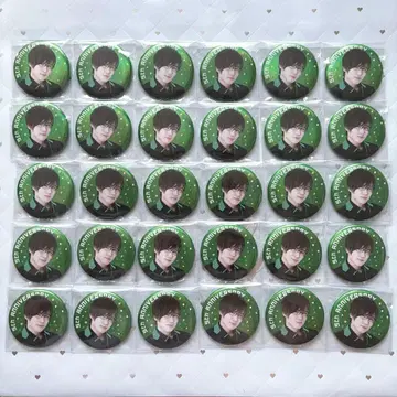 GOALOUS5 고라스 그린 코마츠 쇼헤이 캔뱃지 5주년Ver. 30개