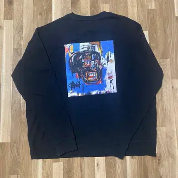 장 미셸 바스키아 아트 맨투맨 XL