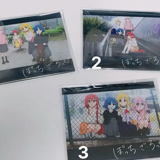 봇치더락 봇치더록 아크릴 보드 패널 플레이트 스탠드 판매