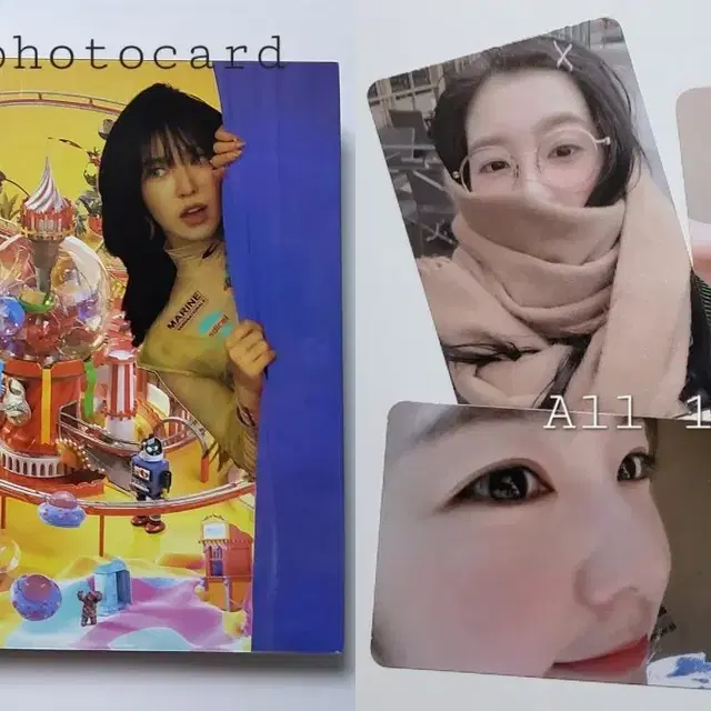 레드벨벳 짐살라빔 앨범 포카 3장 풀구성 양도