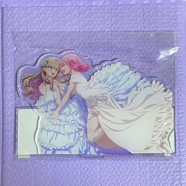 내가 연인이 와타나레 무리무리 백합 아지사이 레나코 웨딩 빅 아크릴스탠드