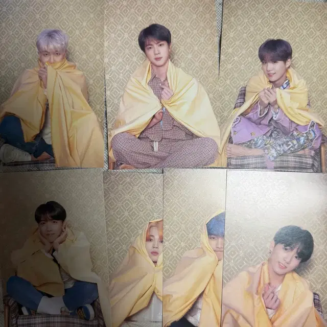 방탄소년단 페르소나 앨범 엽서 드래곤볼 정국 뷔 지민 양도