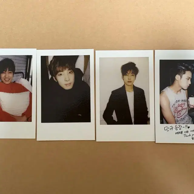 세븐틴 원우 민규 포카 + 앨범 5장 일괄처분