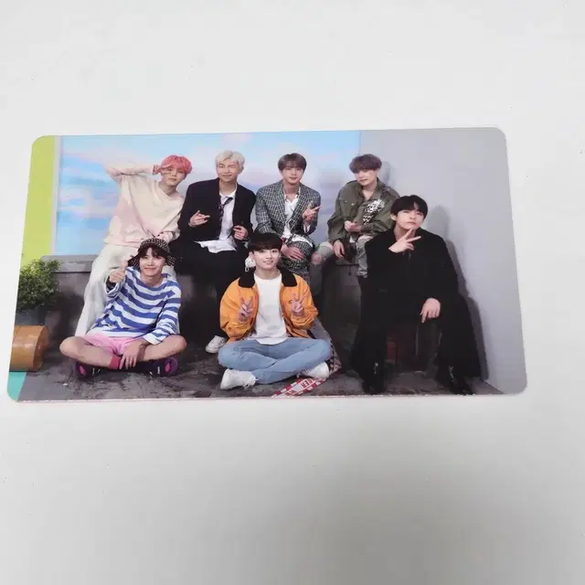 2019 메모리즈 특전 단체포카 bts 방탄