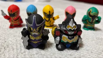 마법전대 마지레인저 소프트 비닐 손가락 인형 7개 마지킹 우루자드