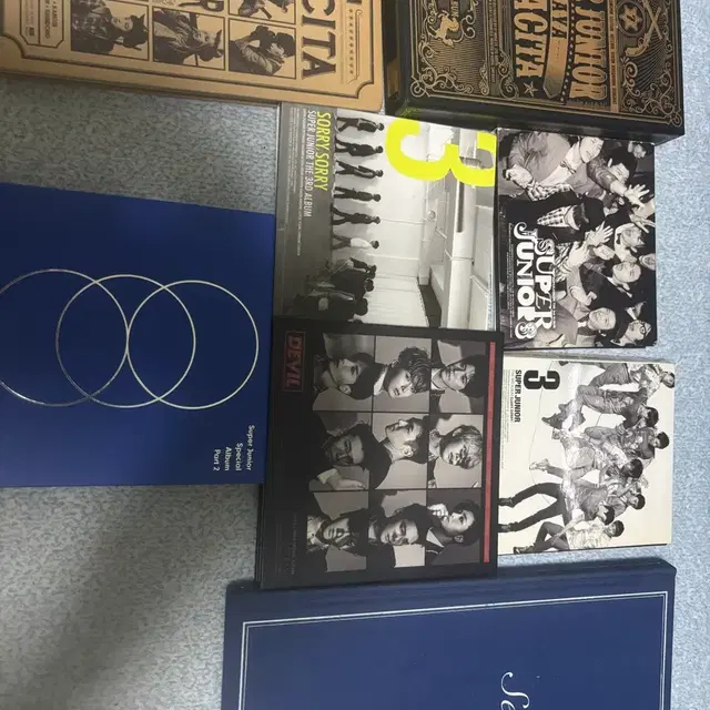 슈퍼주니어 앨범 (일괄)