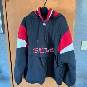 레어 새상품급 STARTER NBA BULLS 아노락 후드티 자켓