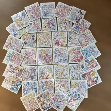 프리큐어 색지 ART 묶음 판매 39장