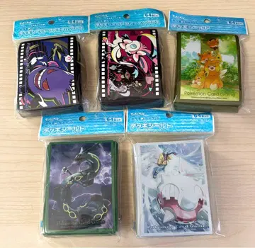 포켓몬 카드 게임 카드 슬리브 미개봉품 5세트 레쿠자 외