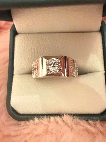 다이아 지르코니아 포함 실버 반지 925 반지 프리 사이즈