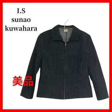 스나오 쿠와하라 자켓 M 블랙 B1139