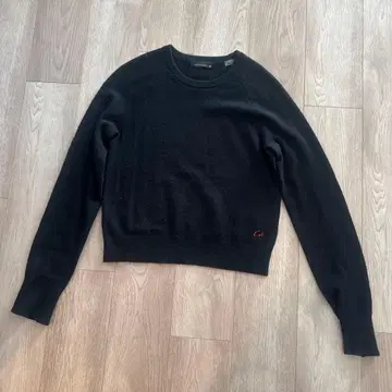 KATE MOSS EQUIPMENT 케이트 모스 블랙 니트 M