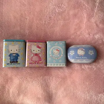 헬로키티 캔 세트 Dear Daniel Nurse Kitty