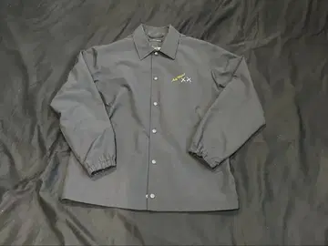 유니클로 카우스 블랙 나일론 자켓 M