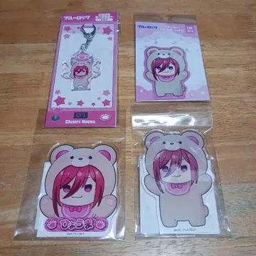 치기리 효마 이카쿠 ver. 미니 아크릴 스탠드 등 4점 블루 록 2기