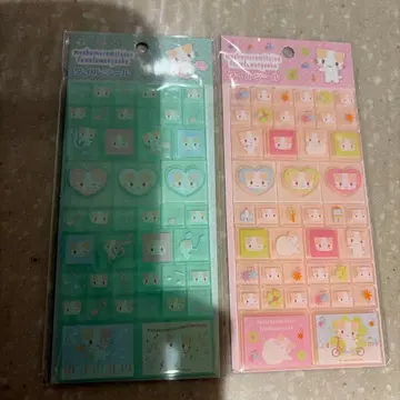 산리오 마쉬멜로우 같은 폭신폭신 냥코 타일 씰