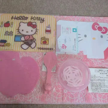 새상품, 미사용 헬로키티 주방 굿즈 세트