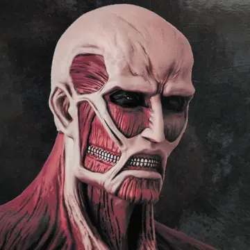 진격의 거인 라스트 원상 초 대형 거인 MEGAIMPACT 피규어