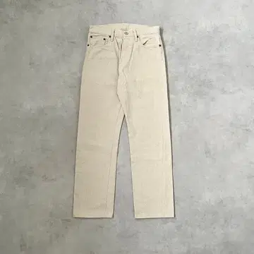 WAREHOUSE Lot 800 데님 빈티지 화이트 W31