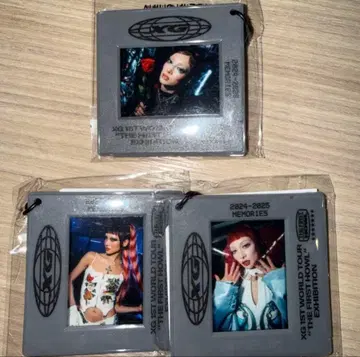 XG EXHIBITION 가챠 캡슐 토이 키체인 주린 3종