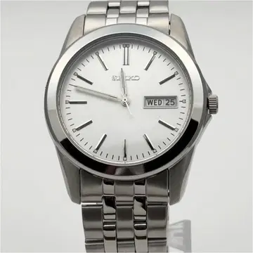 세이코 스피릿 데이데이트 7N43-0AM0 실버 다이얼 SS