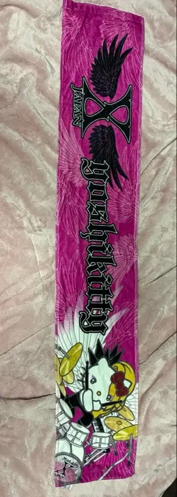 yoshikitty 요시키티 키티 헬로키티 콜라보 머플러 타월