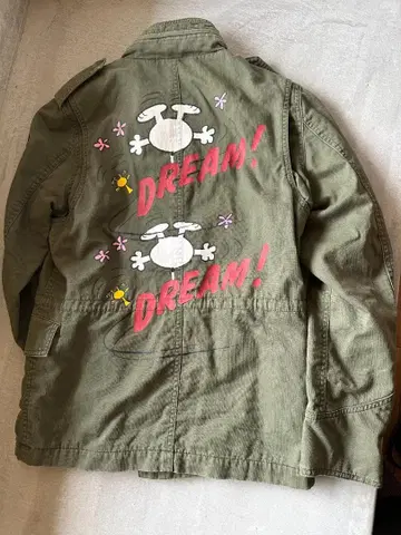 LOVELESS SNOOPY peanuts M65 필드 자켓