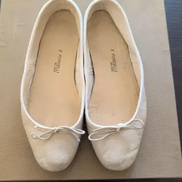 Porselli 발레 슈즈 화이트