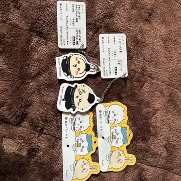 마츠야 치이카와 (먼작귀) 토끼, 랏코 아크릴 캐릭터 키링 2개 세트