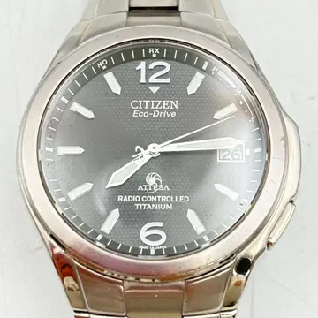 시티즌 아테사 솔라 남성용 워치 실버 1023-S7267h