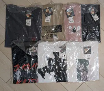 주술회전 T셔츠 유니클로