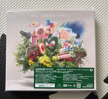 Mrs. GREEN APPLE 10 CD+DVD 초회 한정판
