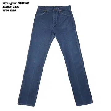 Wrangler 13MWZ Denim Pants 1980s W34 L36