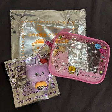 최고심 스시로 파우치 클리어 파우치 마스코트