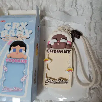 POP MART SHINY SHINY 시리즈 카드 홀더 크라이 베이비