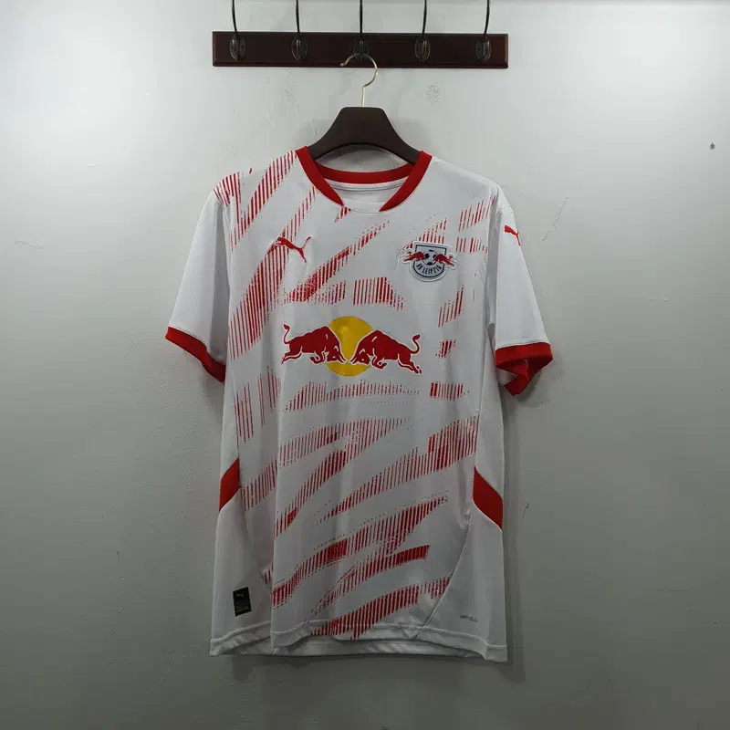 XL 푸마 RB라이프치히 축구 반팔 유니폼