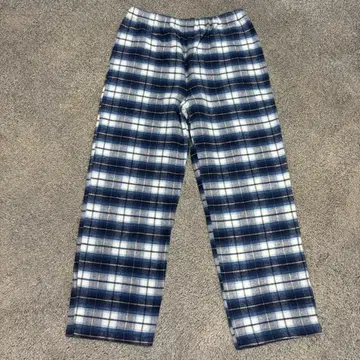y2k 옴브레 체크 파자마 팬츠 cityboy 와이드 남성용 L