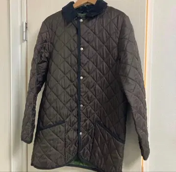 Macintosh x ships 브라운 퀼팅 자켓 L 영국제