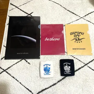 [ BUMP OF CHICKEN ] 클리어 파일 리스트 밴드 5종 세트