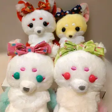 초코 네이비와 아홉 꼬리님 꽃 오마치 ST 컴플리트 봉제 인형 여우