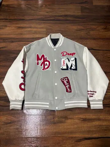 MR.ENJOY DA MONEY 바시티 자켓 MEDM L