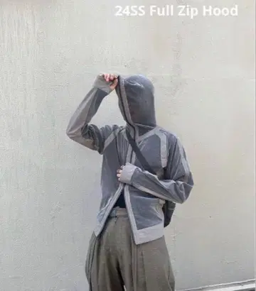 JIAN YE 24SS MESH HOOD 2