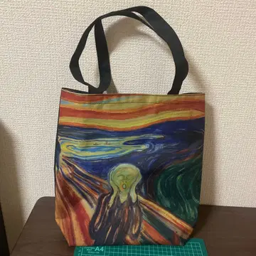[미사용 새상품] 레어품 뭉크 [절규] 아트 토트백 [가격 인하]