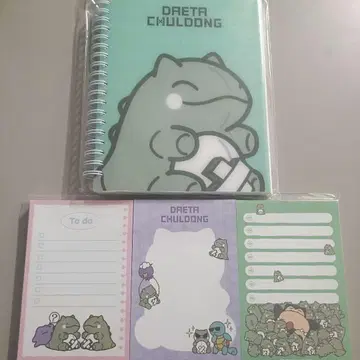 한국 한정 포켓몬 팝업 대타 A5 노트 포스트잇 세트