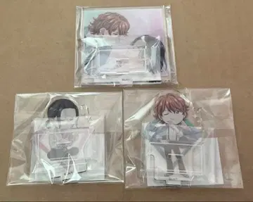 최저가 황혼 아웃포커스 복권 D상 아크릴 스탠드 진 기이치 3종 세트